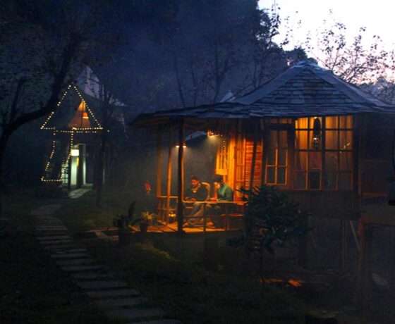 wooden Machaan cottage for luxury stay in Camp site for Family and friends stay