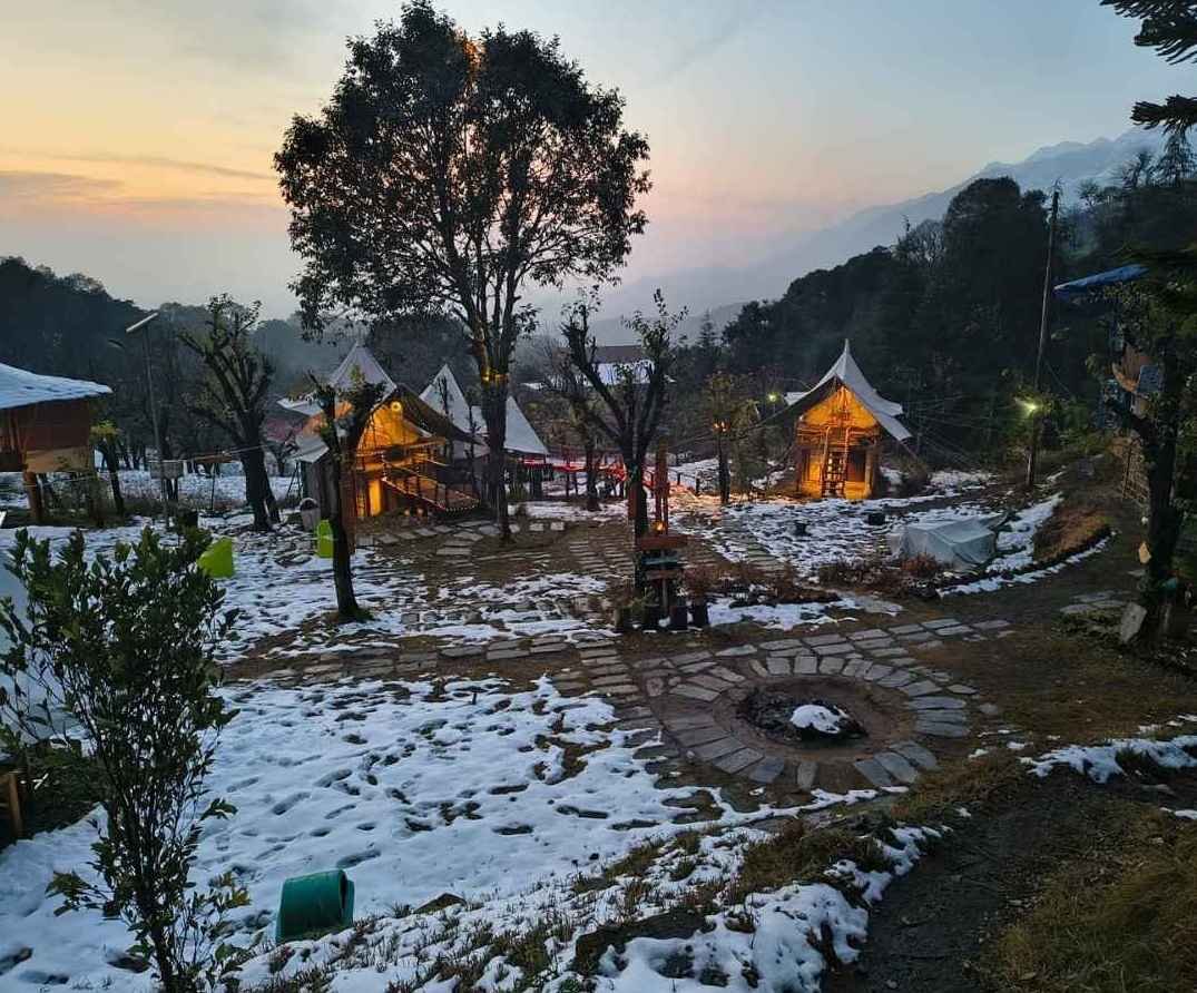 Amazing snowfall in Bir Billing 2026