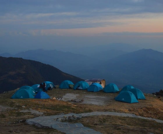 Packages of trek, camp and paragliding in Bir Billing